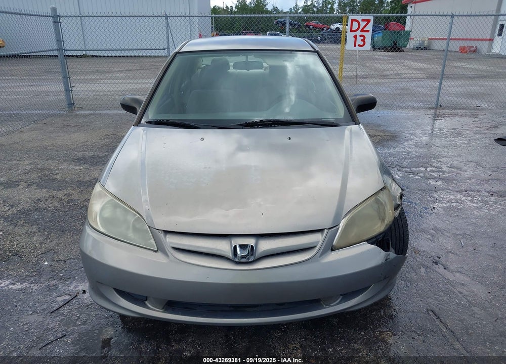 2005 HONDA CIVIC LX VIN: 2HGES16565H596244