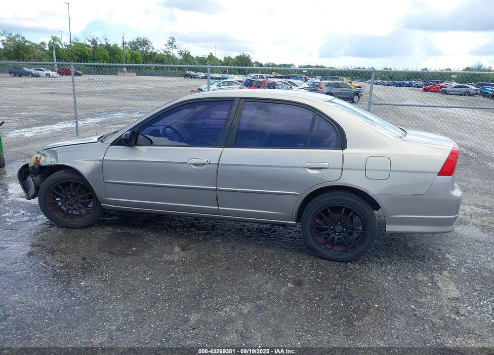 2005 HONDA CIVIC LX VIN: 2HGES16565H596244