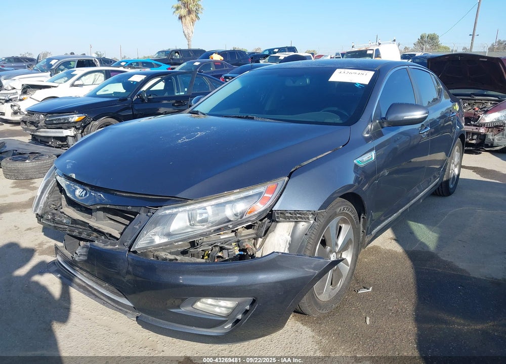 2014 KIA OPTIMA HYBRID VIN: KNAGN4AD4E5065577