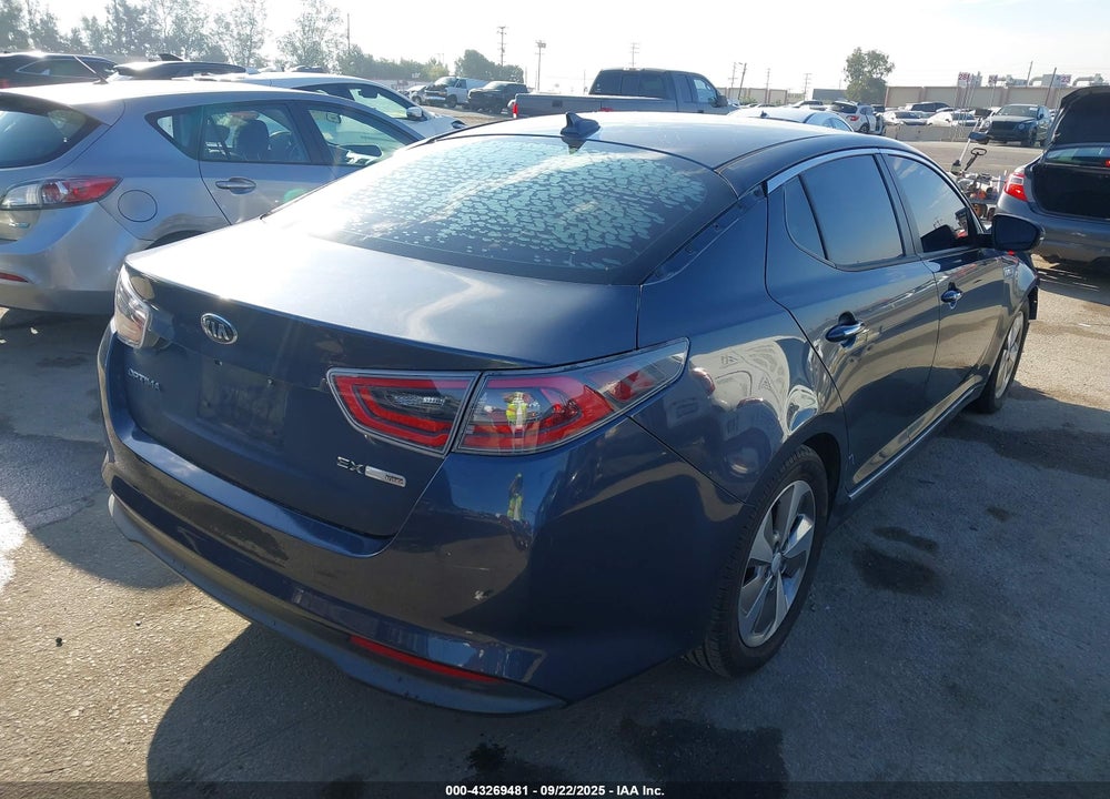 2014 KIA OPTIMA HYBRID VIN: KNAGN4AD4E5065577
