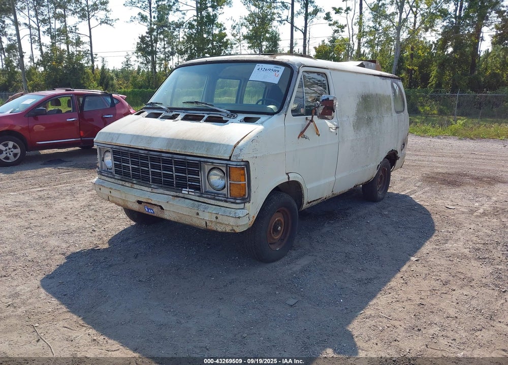1980 DODGE RAM VAN VIN: B11ANAX101296