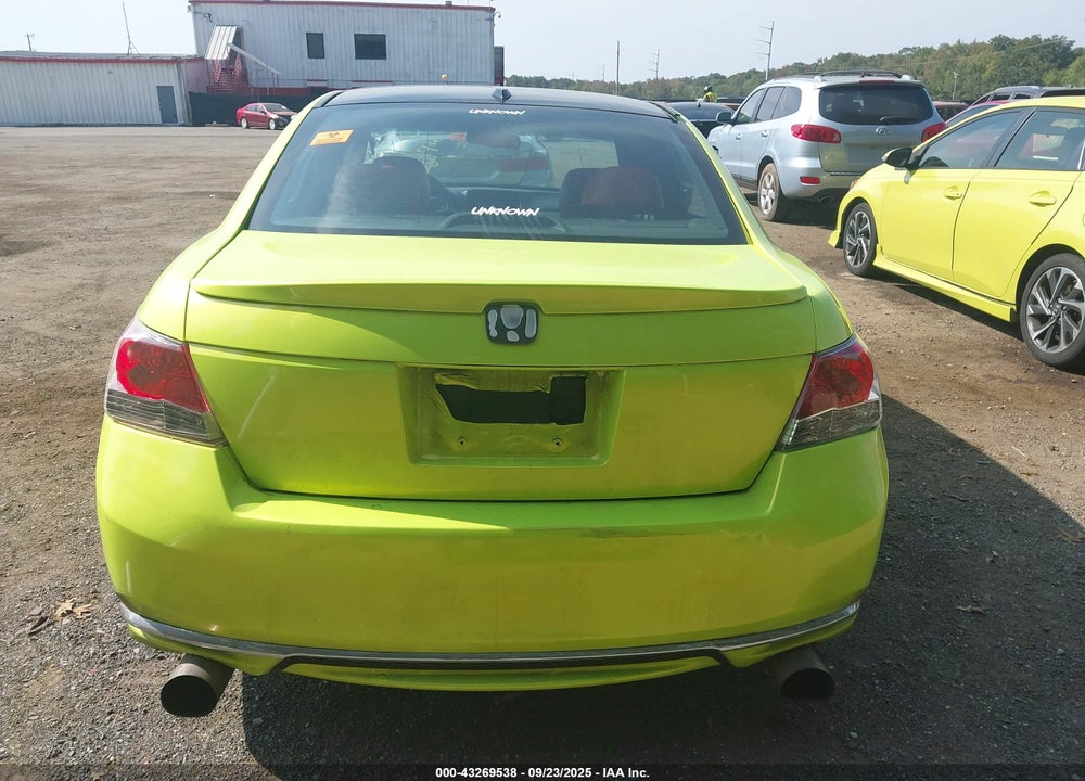 2009 HONDA ACCORD VIN: 1HGCP36879A039944