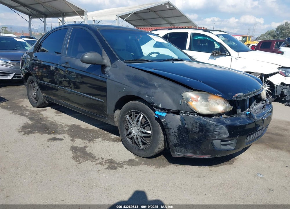 2009 KIA SPECTRA LX VIN: KNAFE222795664430