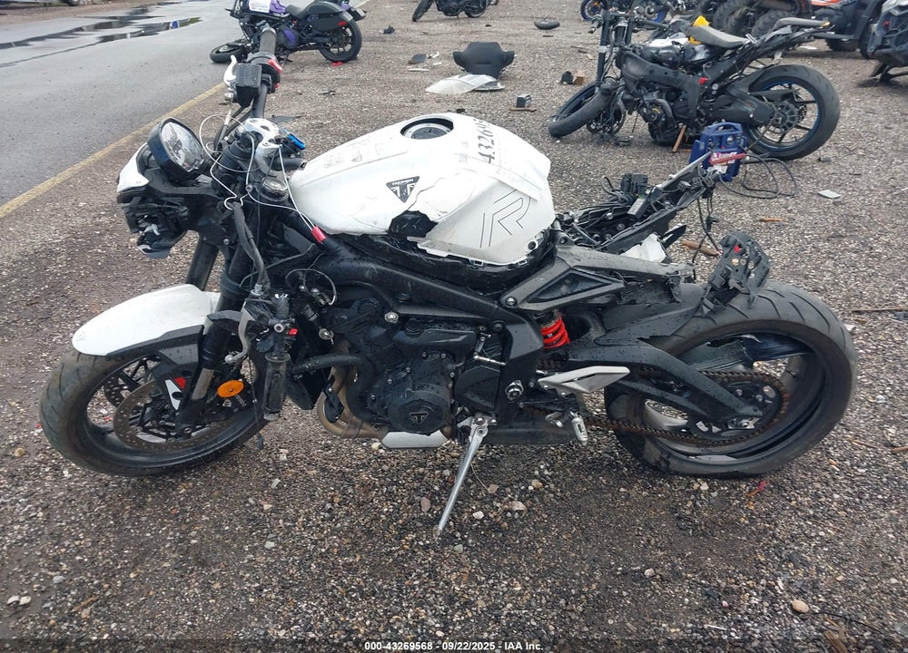 2024 TRIUMPH MOTORCYCLE STREET TRIPLE 765 R VIN: SMTA604S2RTBK0929