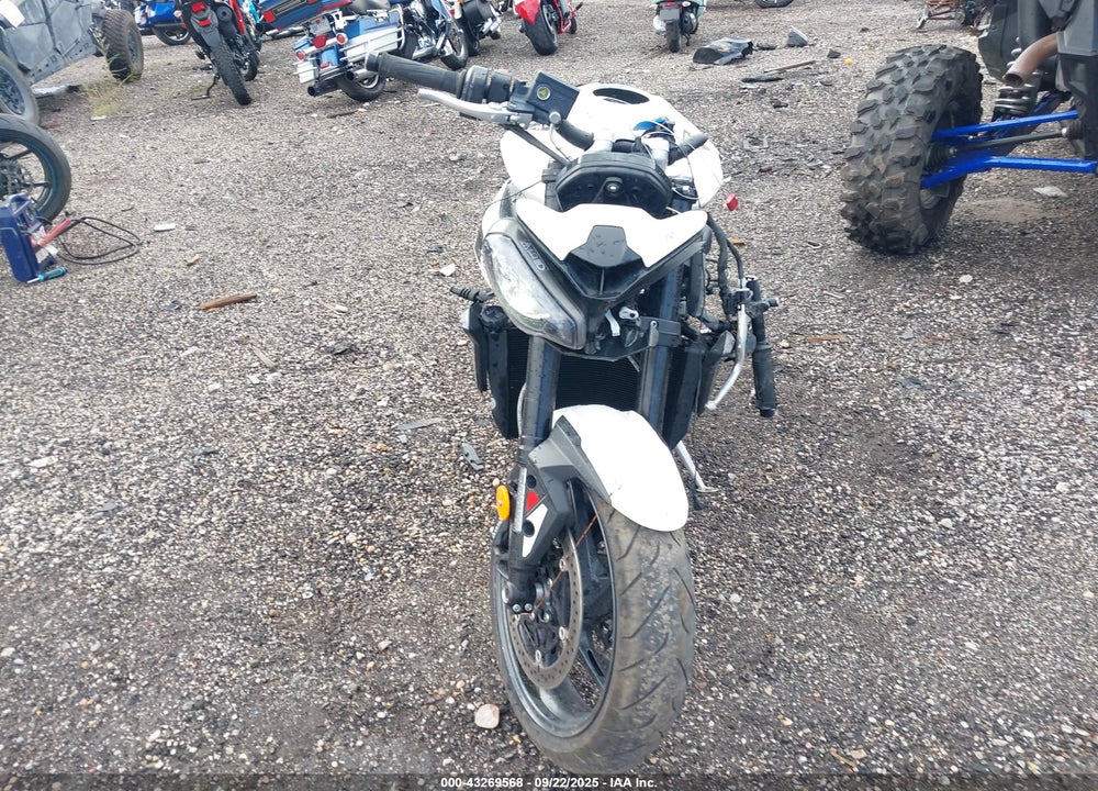 2024 TRIUMPH MOTORCYCLE STREET TRIPLE 765 R VIN: SMTA604S2RTBK0929