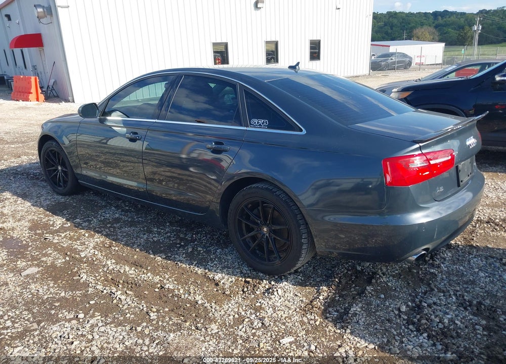 2013 AUDI A6 2.0T PREMIUM VIN: WAUGFAFC4DN148601