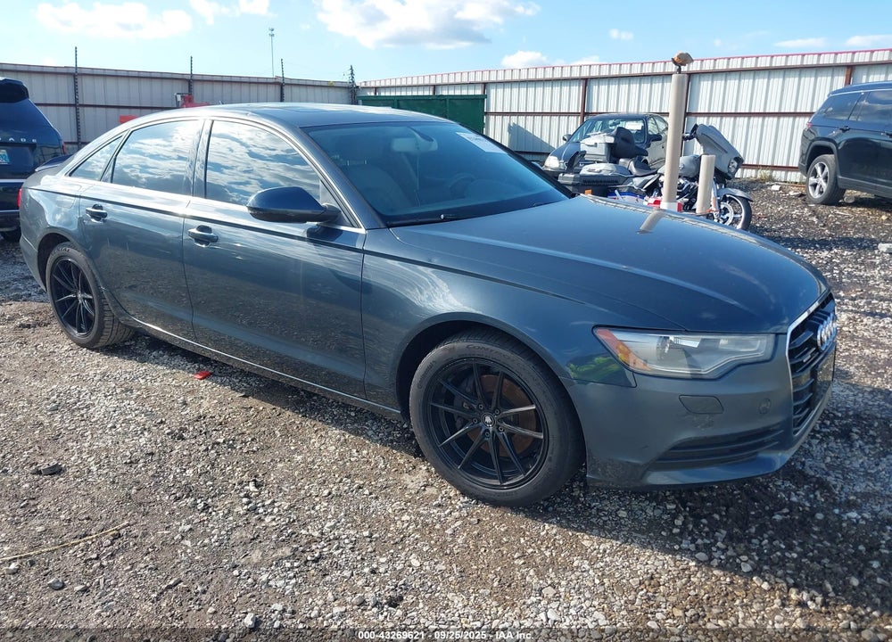 2013 AUDI A6 2.0T PREMIUM VIN: WAUGFAFC4DN148601
