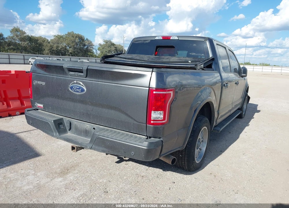 2017 FORD F-150 XLT VIN: 1FTEW1CFXHFA25524