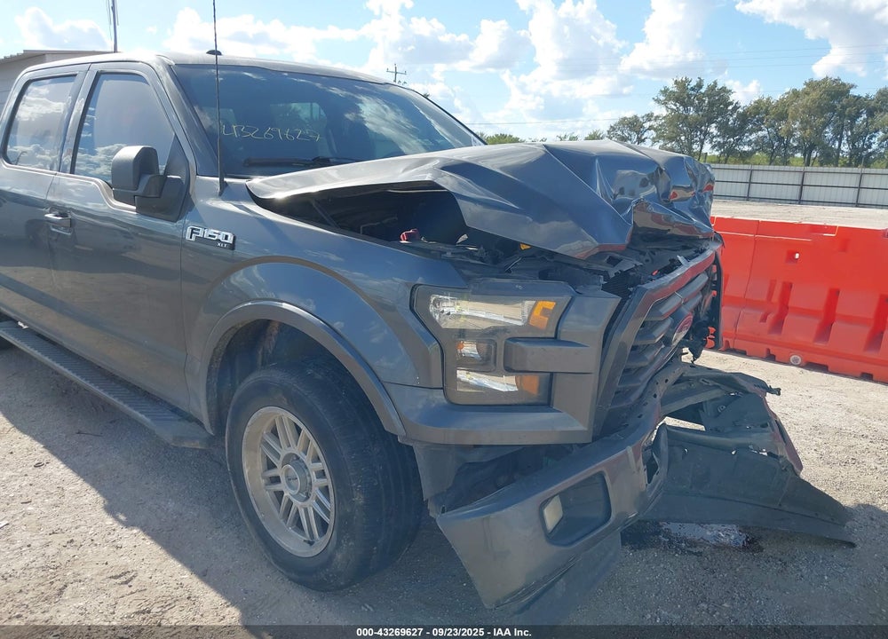 2017 FORD F-150 XLT VIN: 1FTEW1CFXHFA25524