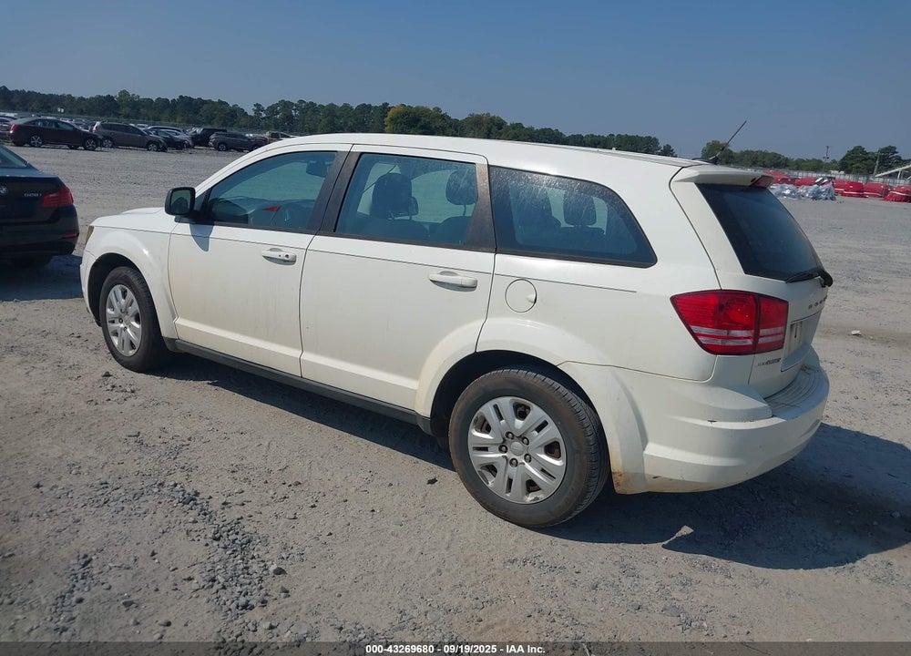 2013 DODGE JOURNEY VIN: 3C4PDCAB8DT695390