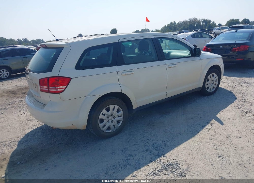 2013 DODGE JOURNEY VIN: 3C4PDCAB8DT695390