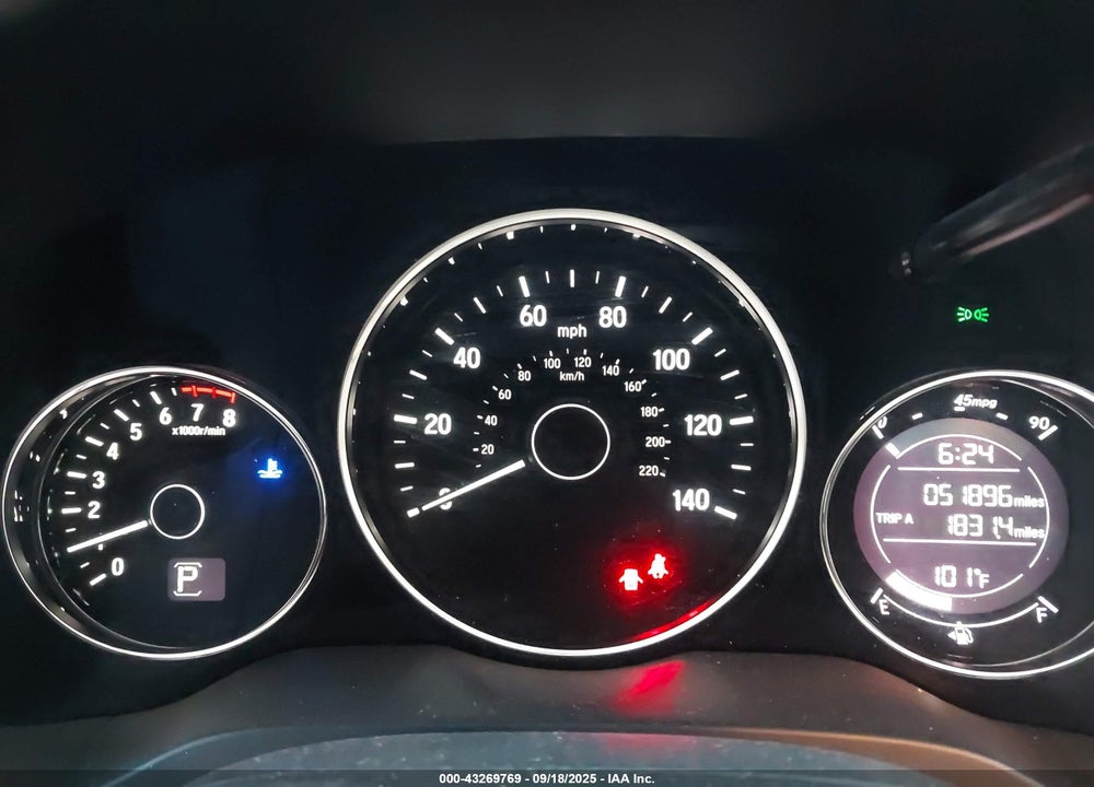 2017 HONDA HR-V VIN: 3CZRU5H57HM722240