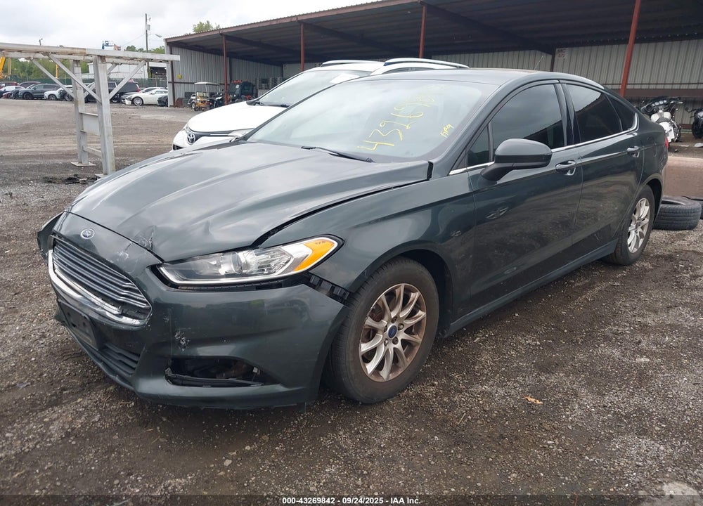 2015 FORD FUSION S VIN: 1FA6P0G79F5122348