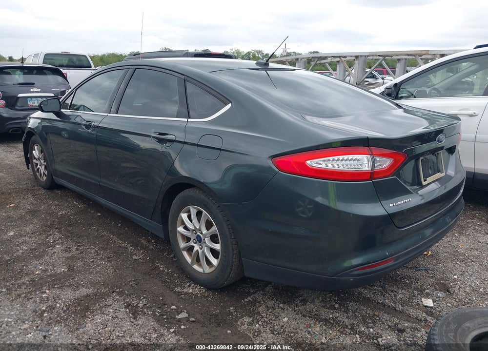 2015 FORD FUSION S VIN: 1FA6P0G79F5122348
