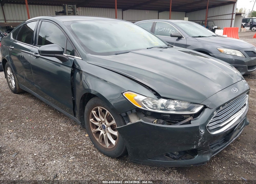 2015 FORD FUSION S VIN: 1FA6P0G79F5122348