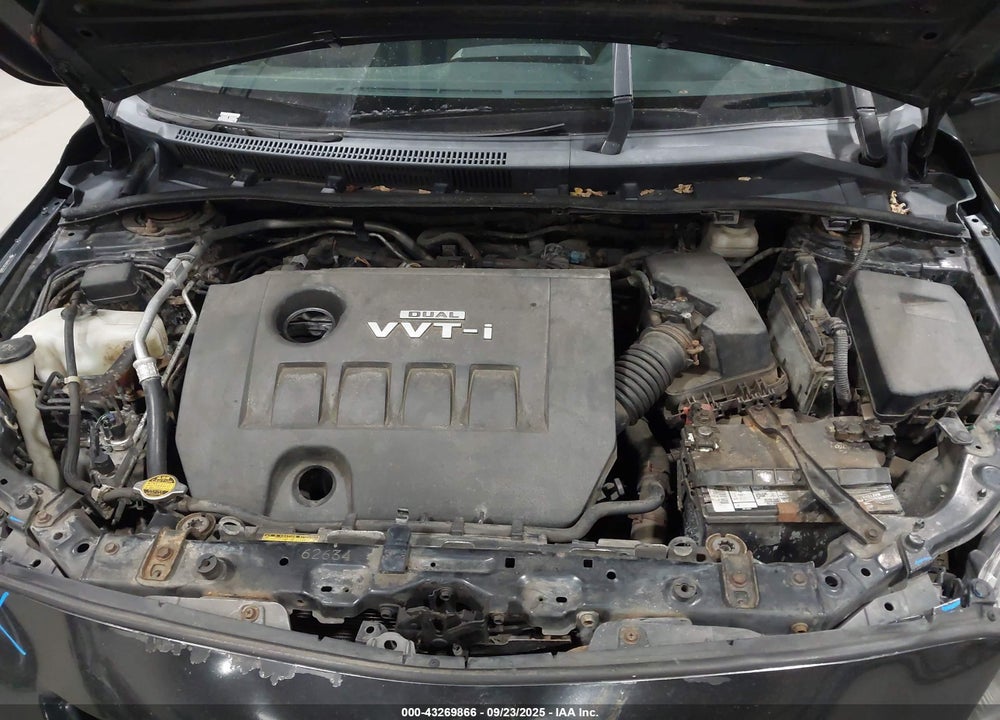2009 TOYOTA COROLLA VIN: 2T1BU40E29C108087