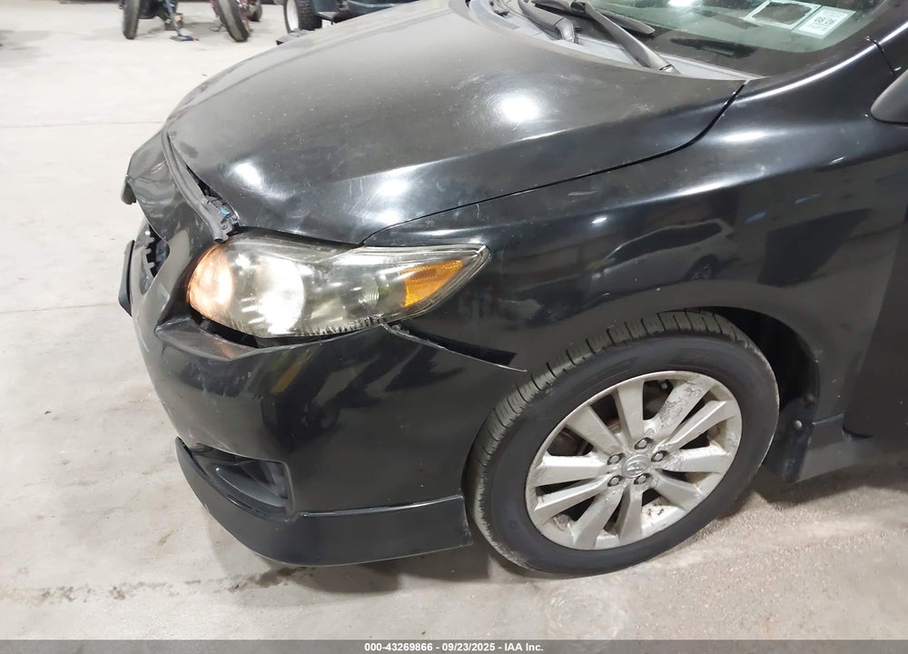 2009 TOYOTA COROLLA VIN: 2T1BU40E29C108087
