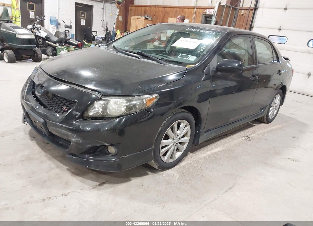 2009 TOYOTA COROLLA VIN: 2T1BU40E29C108087