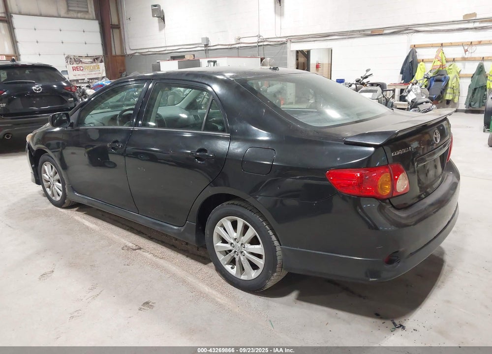 2009 TOYOTA COROLLA VIN: 2T1BU40E29C108087