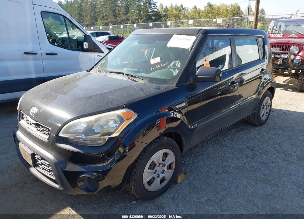 2013 KIA SOUL VIN: KNDJT2A52D7492707