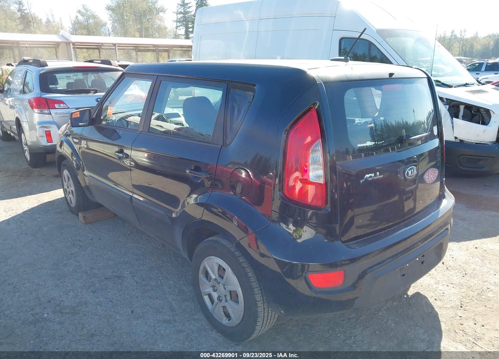 2013 KIA SOUL VIN: KNDJT2A52D7492707