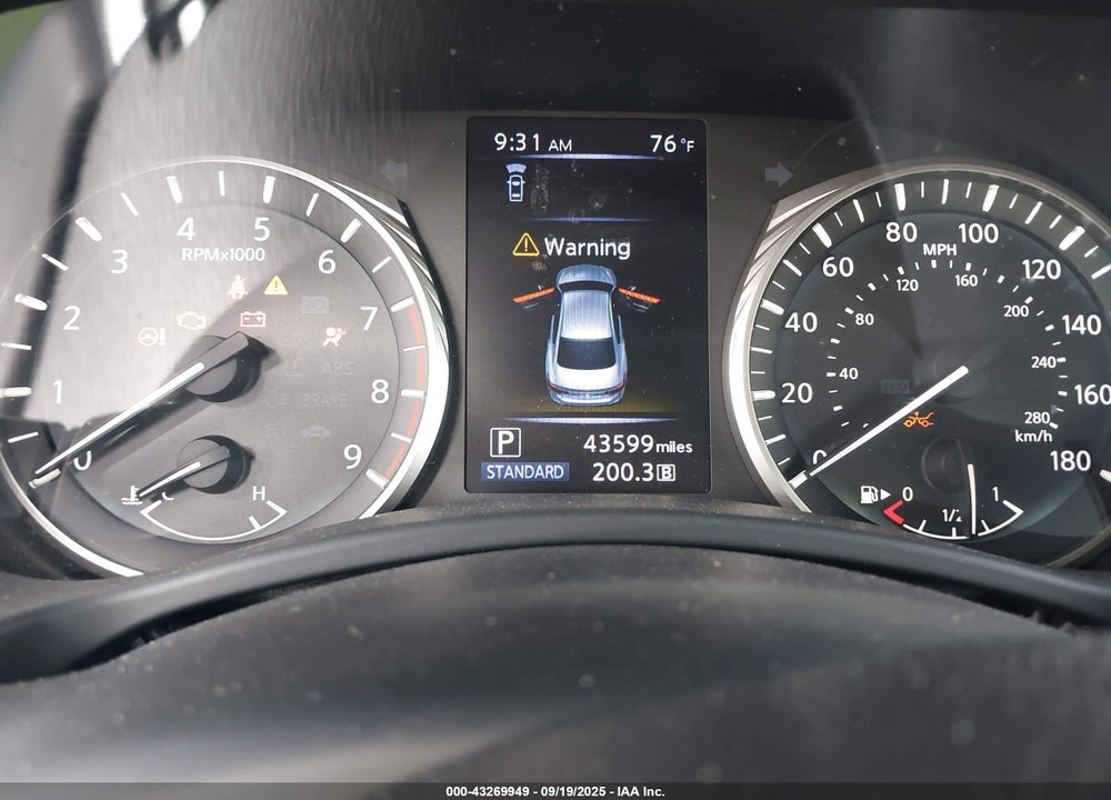 2020 INFINITI Q50 PURE VIN: JN1EV7AP2LM200891