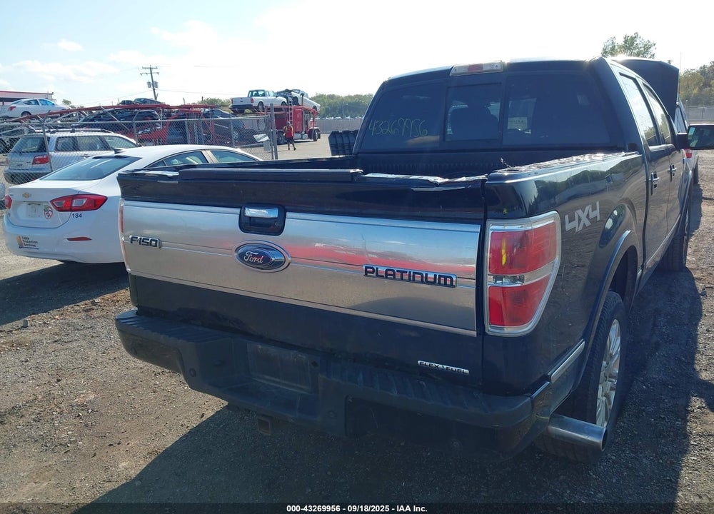 2011 FORD F-150 VIN: 1FTFW1EF9BFD01703