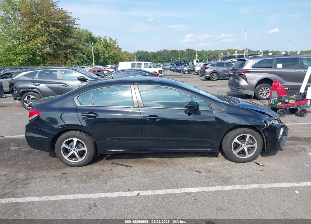2015 HONDA CIVIC SE VIN: 19XFB2F74FE293955
