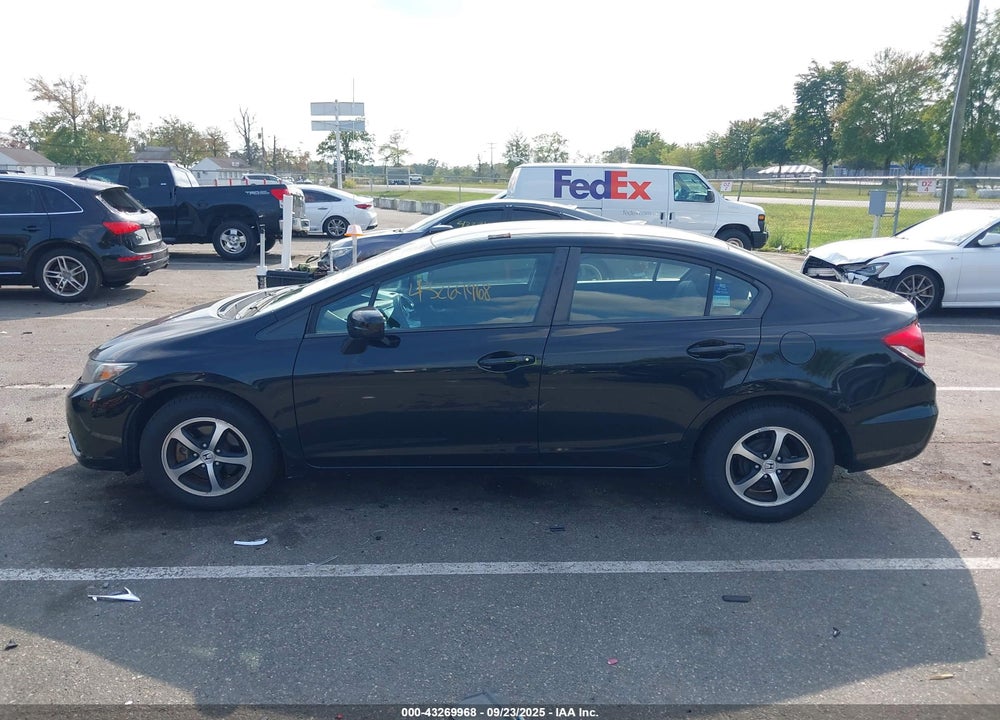 2015 HONDA CIVIC SE VIN: 19XFB2F74FE293955