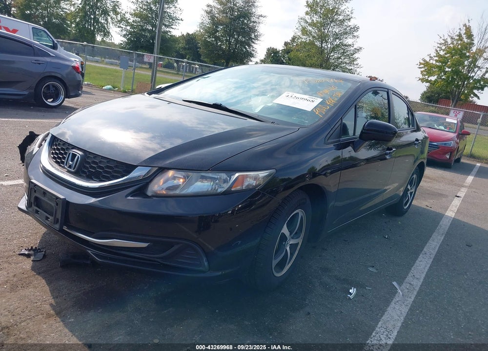 2015 HONDA CIVIC SE VIN: 19XFB2F74FE293955