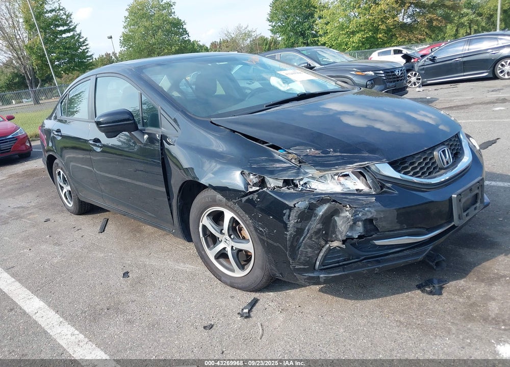 2015 HONDA CIVIC SE VIN: 19XFB2F74FE293955