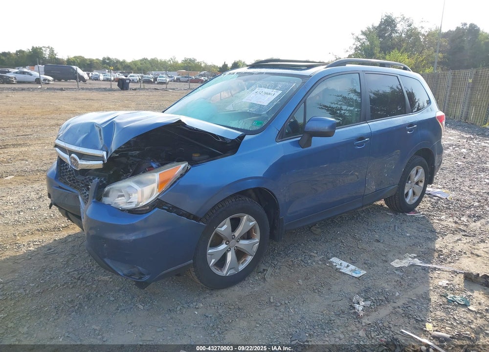 2015 SUBARU FORESTER 2.5I PREMIUM VIN: JF2SJADC1FH404713