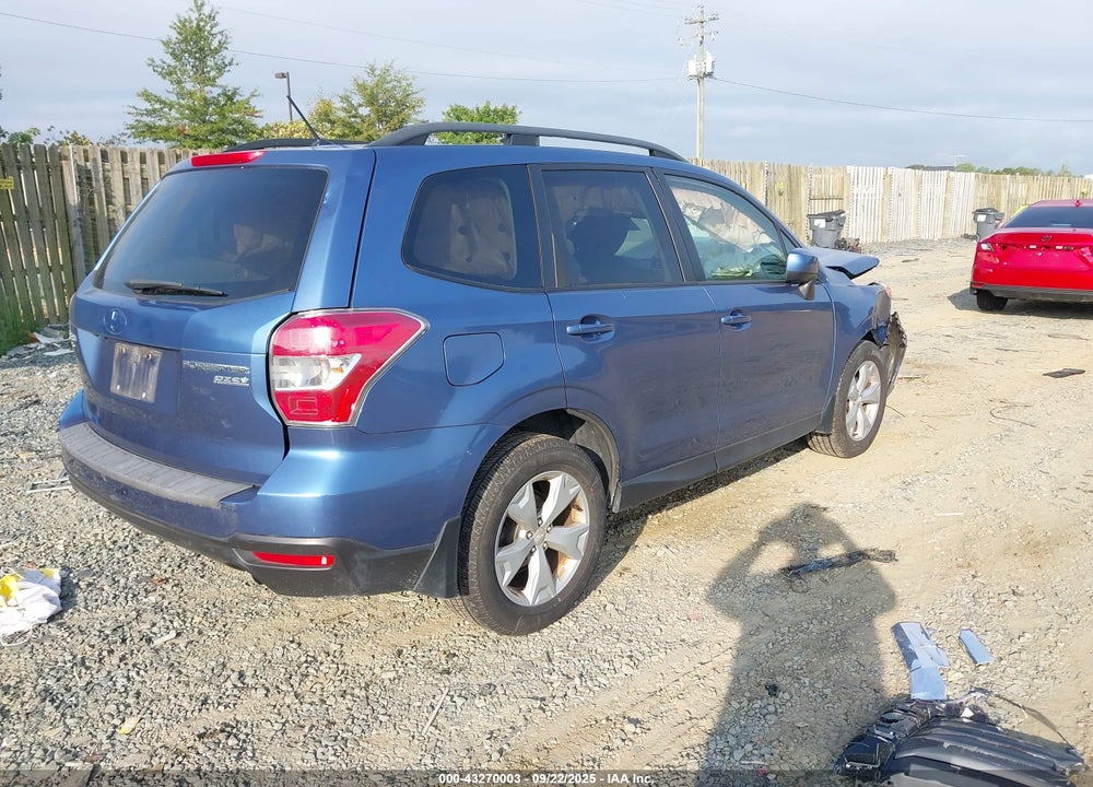 2015 SUBARU FORESTER 2.5I PREMIUM VIN: JF2SJADC1FH404713