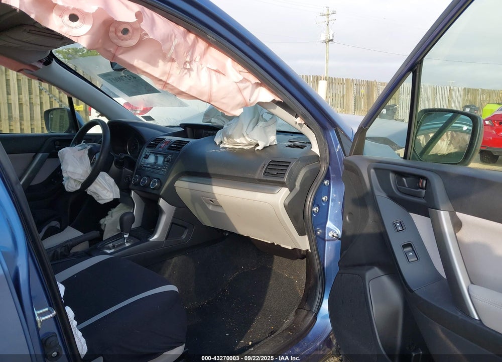 2015 SUBARU FORESTER 2.5I PREMIUM VIN: JF2SJADC1FH404713