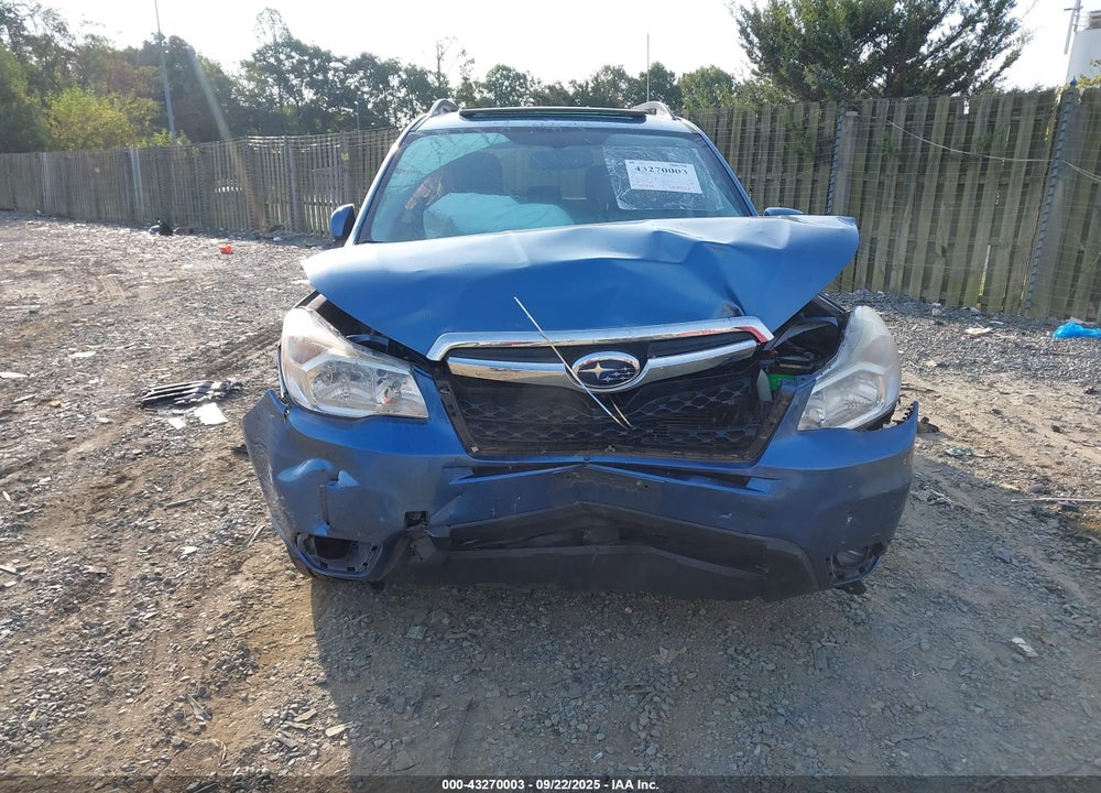 2015 SUBARU FORESTER 2.5I PREMIUM VIN: JF2SJADC1FH404713