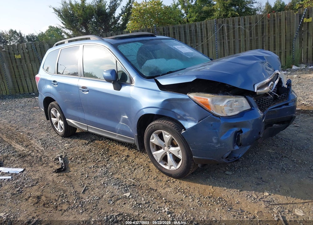 2015 SUBARU FORESTER 2.5I PREMIUM VIN: JF2SJADC1FH404713