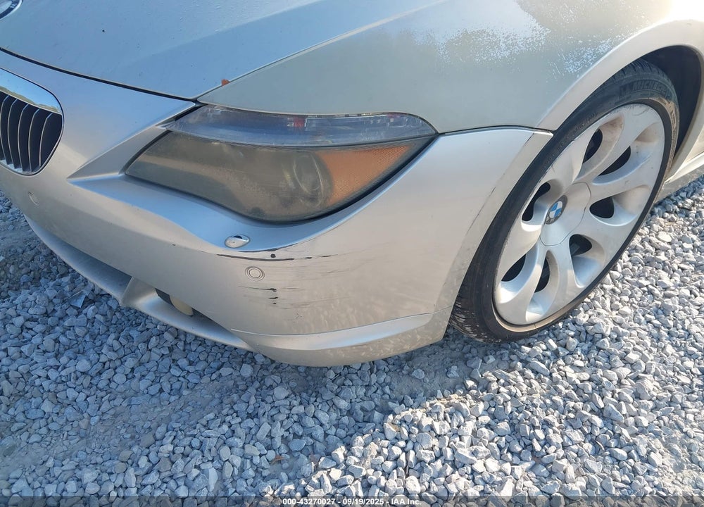 2006 BMW 650I VIN: WBAEK13486CN76377