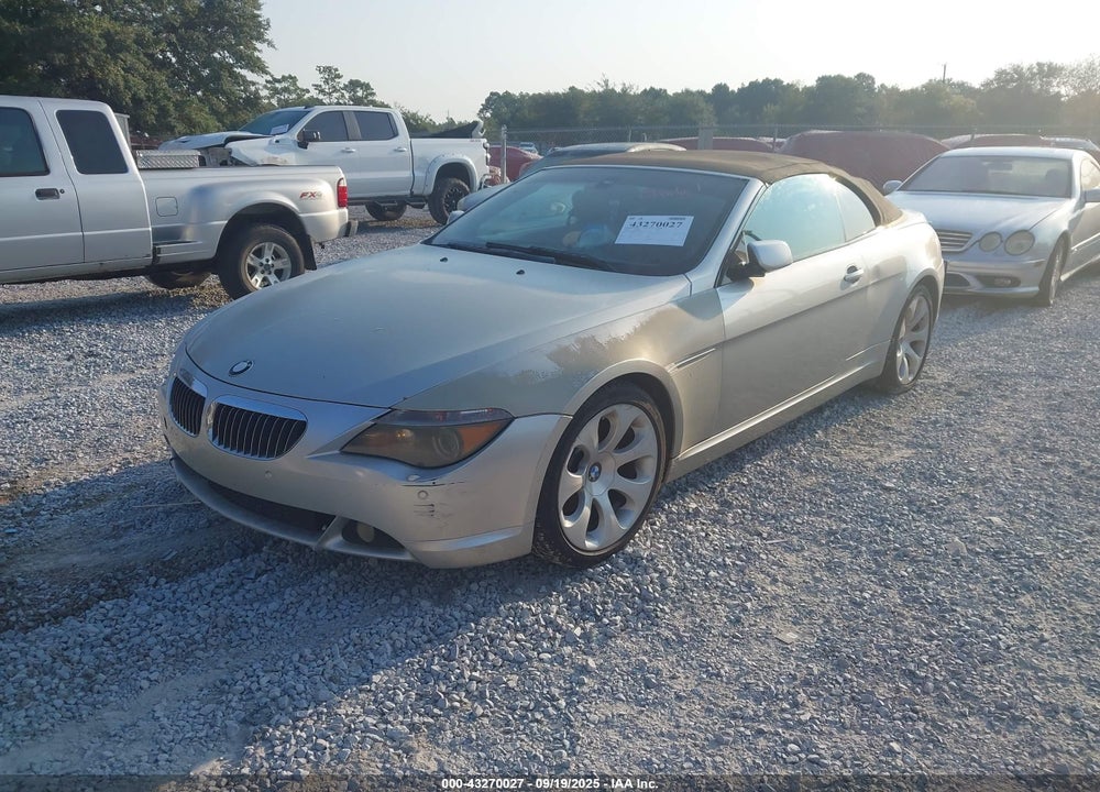 2006 BMW 650I VIN: WBAEK13486CN76377