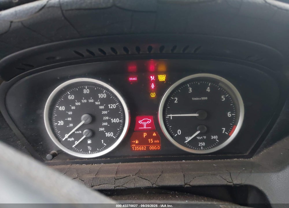 2006 BMW 650I VIN: WBAEK13486CN76377