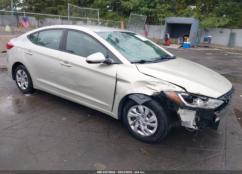 2018 HYUNDAI ELANTRA SE VIN: 5NPD74LF9JH272720
