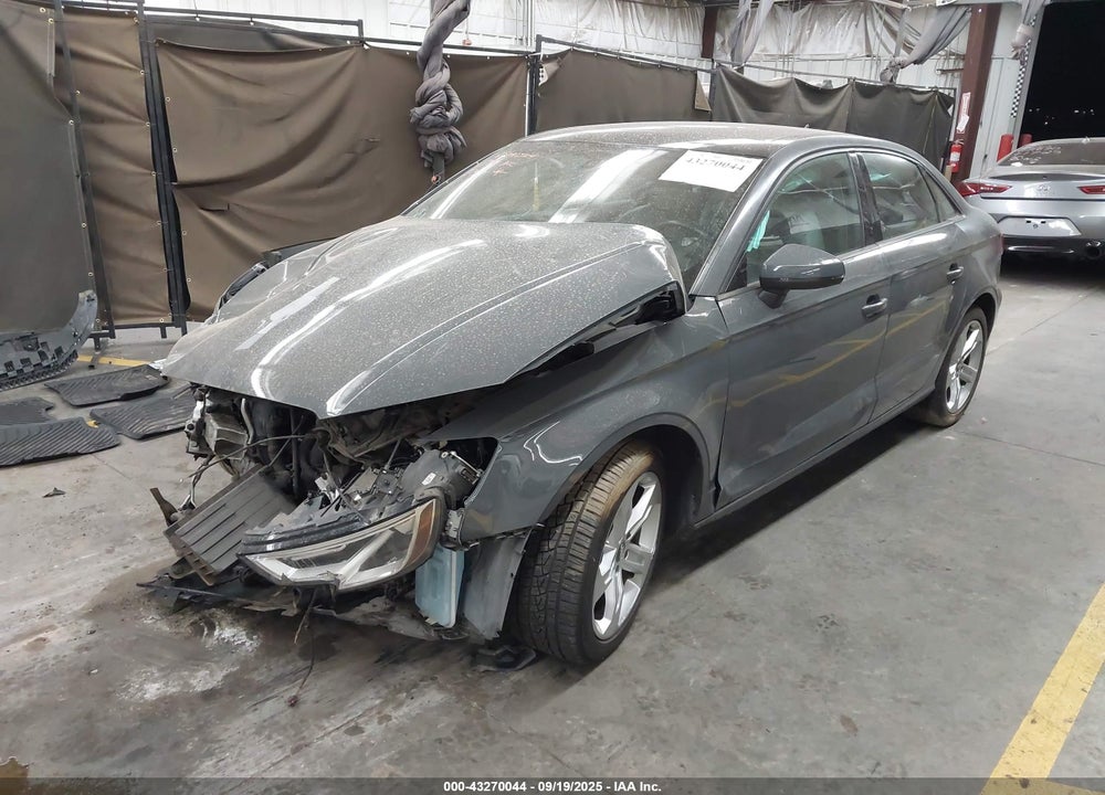 2017 AUDI A3 VIN: WAUB8GFF0H1031757