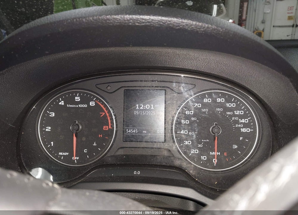 2017 AUDI A3 VIN: WAUB8GFF0H1031757