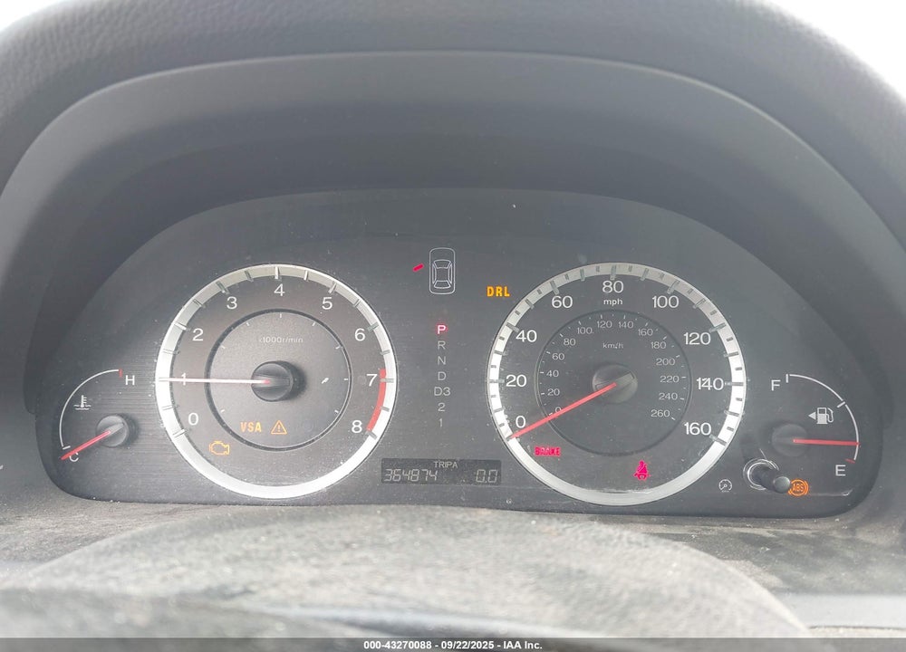 2009 HONDA ACCORD 3.5 EX-L VIN: 1HGCP36849A001054