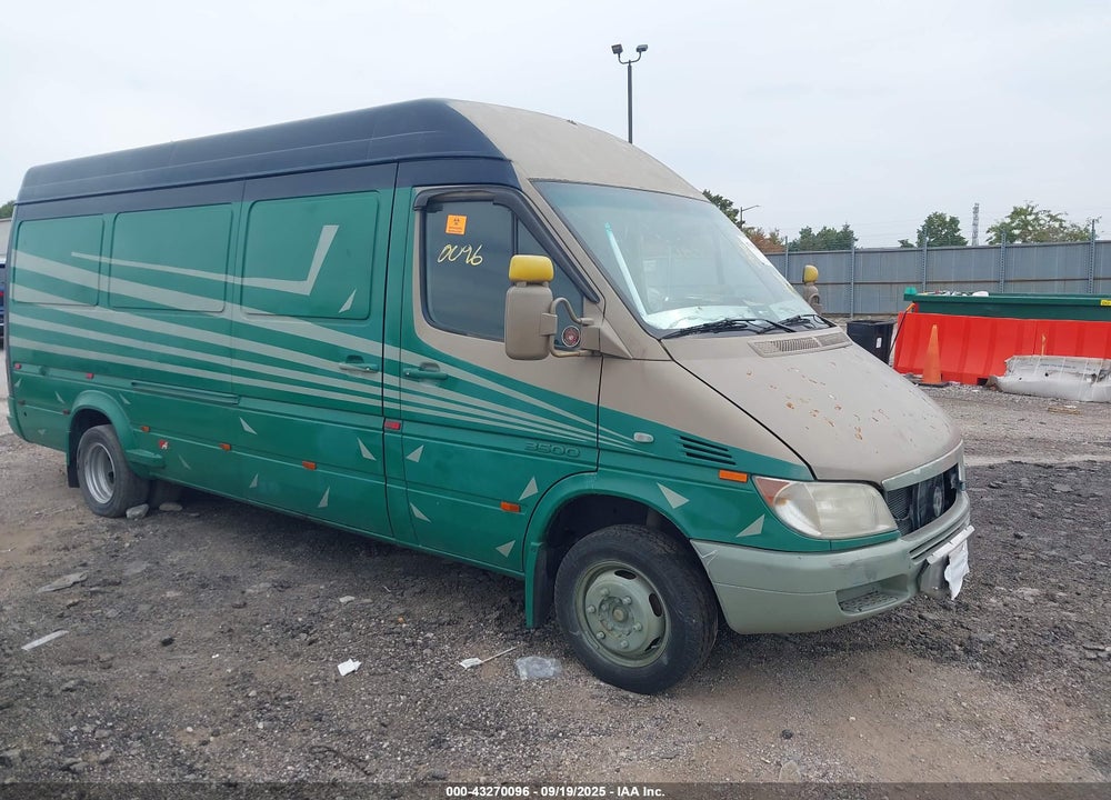 2006 DODGE SPRINTER VAN 3500 SHC VIN: WD0PD544665928184