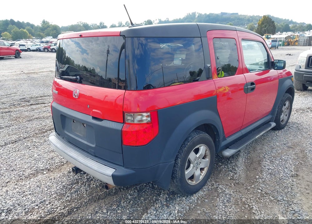 2005 HONDA ELEMENT EX VIN: 5J6YH28635L008898