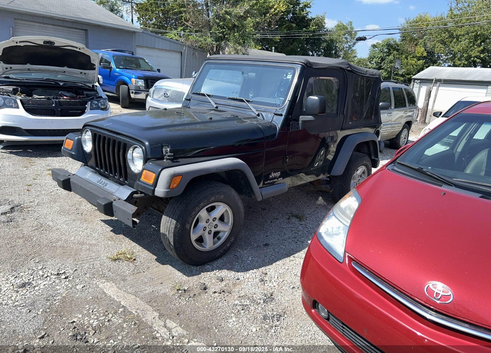 2004 JEEP WRANGLER / TJ SE VIN: 1J4FA29174P701897