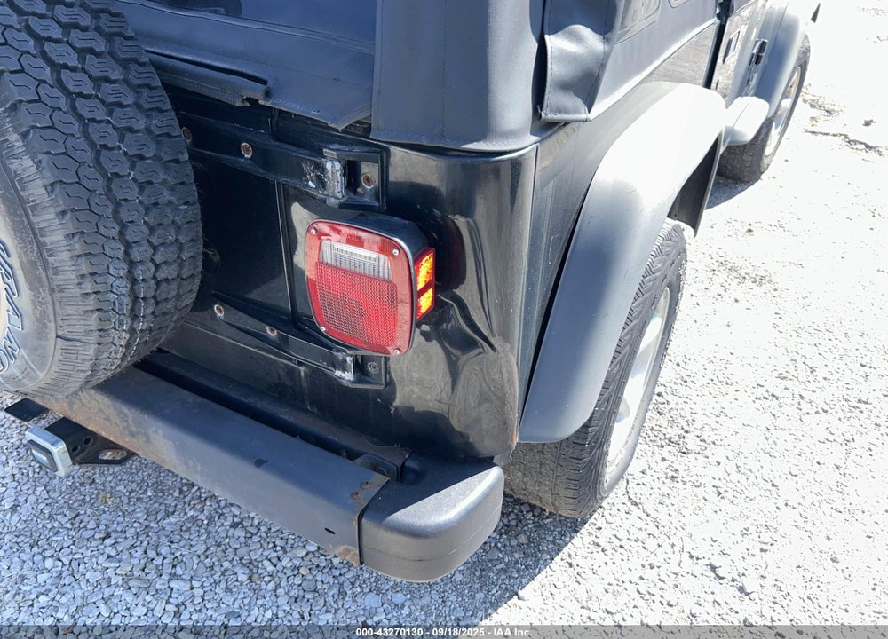2004 JEEP WRANGLER / TJ SE VIN: 1J4FA29174P701897