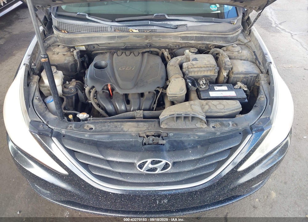 2013 HYUNDAI SONATA VIN: 5NPEB4AC9DH547731