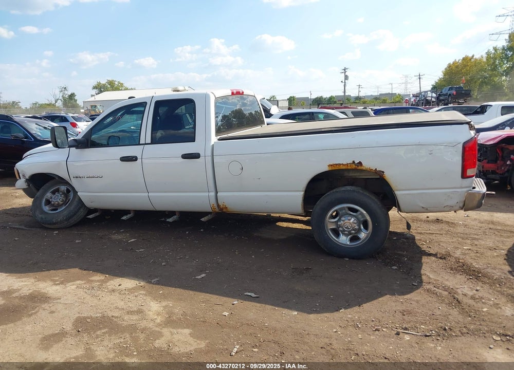 2005 DODGE RAM 2500 SLT/LARAMIE VIN: 3D7KS28C85G815276