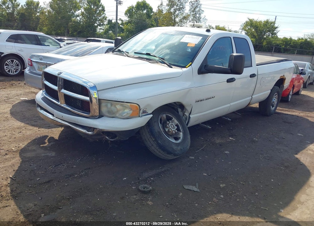 2005 DODGE RAM 2500 SLT/LARAMIE VIN: 3D7KS28C85G815276